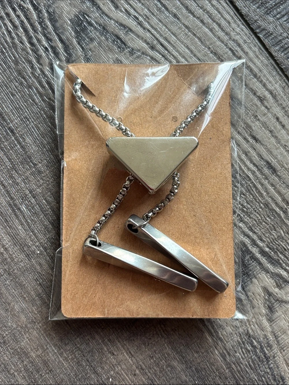 Tri Bolo Necklace Silver Petit Moments